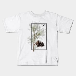 Ontario - Eastern White Pine Kids T-Shirt